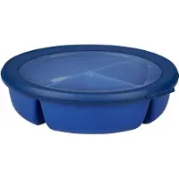 Mepal Sale - Abverkauf - Bento Bowl Cirqula - Mikrowellengeschirr - Multikom (250+250+500 ml) - Vivid blue - Meal prep box
