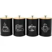 Brunbeste Küchenbehälter-Set Kaffee Tee Salz Zucker