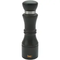 Homeware Dunkelbraune Metall-Pfeffermühle mit robustem Mahlwerk und einstellbarem Mahlgrad