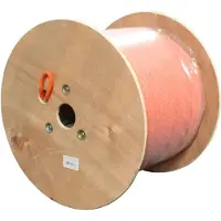 InLine Dup. Verlegek. Cat.7a, S/FTP (PiMF), 2x 4x2x0,58 AWG23,1200MHz,LSOH,50m, 50 m, Cat7a, S/FTP (S-STP), Orange