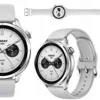Xiaomi Smartwatch Watch S4 Silber, 1,43 Amoled, Bluetooth 5.3, 15 Tage