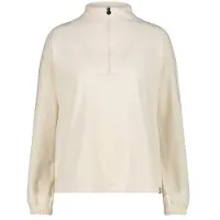 CMP Woman Half Zip Sweat avorio (A126) 42