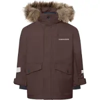 Didriksons Bjärven Kids Parka 5 shadow brown (F13) 140