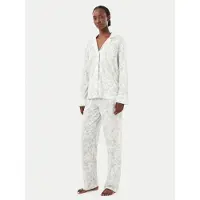 Ralph Lauren Pyjama ILN92540 Hellblau Regular Fit 36