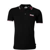 Lonsdale Herren-Polohemd aus Baumwolle, Slim Fit Kurzarm-Freizeithemd,SL
