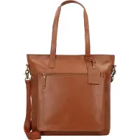 Burkely Vintage Jade Schultertasche Leder 36 cm Laptopfach
