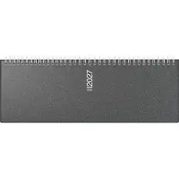 Sonstige Verlage rido/idé 7036133907 Querterminbuch Mod. septant 2027 305×105 mm, Kunststoff, grau