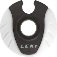 LEKI 856003102, Skistock, Korb, Schwarz, Weiß, , 1 Stück(e)