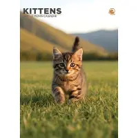 CalendarsRUs Kätzchen A3 Kalender 2027