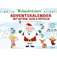 Sonstige Verlage Weihnachtskichern - Adventskalender mit Witzen, Quiz & Rätseln