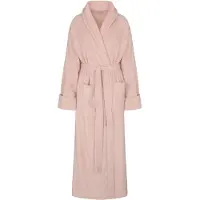 Hunkemoller Weicher Fleece-Bademantel Rosa