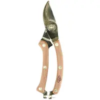 Esschert Design Gartenschere mit vergoldeten Klingen