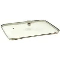 Genware Glasdeckel für Bräter - 40 x 27 cm"