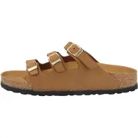Birkenstock Pantoletten Florida Fresh Tonal Footbed 1031867 Braun 37