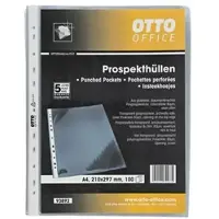 OTTO Office Premium Prospekthüllen »Premium« A4 glasklar - 100 Stück transparent, 23.1x30.4 cm
