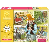 Sonstige Verlage Petterson und Findus Puzzle 600 Teile mit 4 Postern und 4 Aufbewahrungsbeuteln 68x49cm