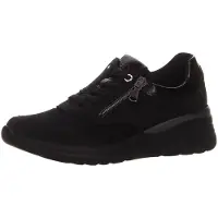 Waldlaufer Schnürhalbschuhe in schwarz, Gr. 4