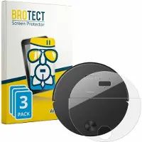 BROTECT 3x Schutzglas für Roborock Saros 20 Sonic Schutzfolie Panzer Folie Glas Display Schutz klar