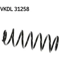 Skf Fahrwerksfeder VKDL 31258 für Audi A3