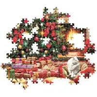 Clementoni Puzzle 1000 Xmas Coll. Christmas By The Fire (8005125371273)