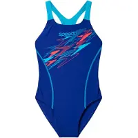 Speedo - Kid's Medley Logo Medalist - Badeanzug Gr 140 blau