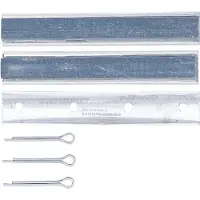 Bgs 1257 3 Ersatzbacken für Art. 1157, 100 mm Backen, grob #280