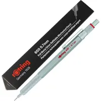 Rotring 1904444, Silber, Metall, HB, 0,7 mm