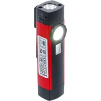 Bgs COB LED / UV-Aluminum Handheld Lamp, 108 mm, 108 g, 111 mm