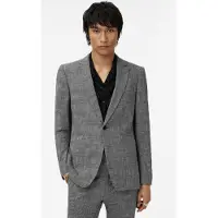 John Varvatos Monti Jacket - Austin Fit - One Button N Black White Größe: 56 R | Blazer Outlet | Herren | Schwarz