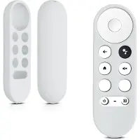 Kwmobile Cover für Google Chromecast 2020 4K / Chromecast 2022 HD Hülle - Passgenaues Remote Cover, Fernbedienung Hülle aus Silikon, TV Zubehör in