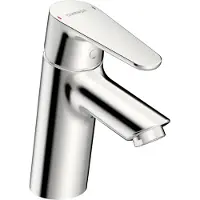Hansa HANSAVANTIS Waschtischarmatur, ohne Ablaufgarnitur, Griff, Ausladung 109mm, chro, 52422263