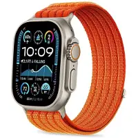 Tech-Protect NYLON SPORT APPLE WATCH 8 / 9 / 10 / 11 / SE / ULTRA (44 / 45 / 46 / 49 MM) ORANGE