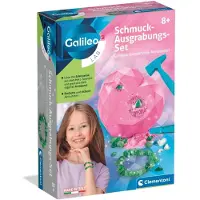 Clementoni Ausgrabungsset Schmuck Armband aus echten Edelsteinen