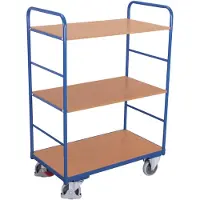 Variofit Etagenwagen hoch 850 x 500 mm 3 Böden