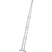 Siedra Glasreinigerleiter 157 mit 13 Sprossen - 8x Sprossen Oberteil und 5x Sprossen Unterteil