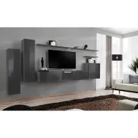Xl Moebel Gmbh Wohnwand Set Komplette Luxus Einrichtung Wohnzimmer Designer TV-Ständer