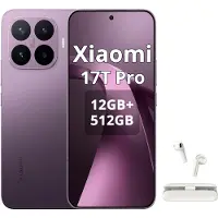 Xiaomi 17T Pro 5G smartphone 512GB 12GB 6.83", 7000mAh, Dunkelviolett (mit Bluetooth Kopfhörer)