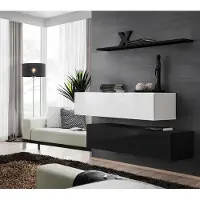 Xl Moebel Gmbh Wohn Zimmer Schwarz Wohnwand Designer Schränke Set Wandregal Modern Möbel