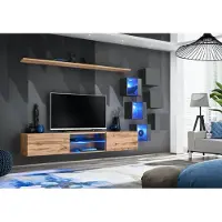 AEA Modern Wand Möbel Wohnwand Luxus Wand Regale Sideboard TV-Ständer Wandschrank