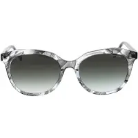Comma 77213 Unisex-Sonnenbrille Vollrand Cat Eye Kunststoff-Gestell, grau