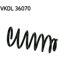 Skf Fahrwerksfeder VKDL 36070 für Volvo S60 I