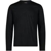 CMP Herren T-Shirt, technische Unterwäsche, schnelltrocknend, atmungsaktiv, Schwarz, Größe 50