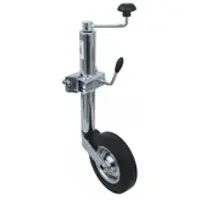 UNITRAILER Stützrad mit Klemme 150 kg 48 mm 505–730 mm