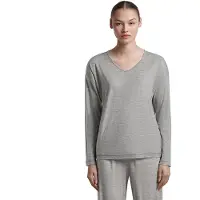 Icebreaker Women Mer 150 Lodge Long Sleeve Tee metro hthr (IB016) S