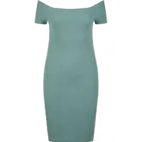 Urban Classics Rib Kurzarmkleid
