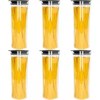 PLAST TEAM Vertriebs GmbH Plast Team Hamburg 6x Spaghetti-Behälter 1,7L Dicht