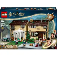 LEGO Harry Potter 76451-Haus der Dursleys mit Veranda, Tante Marge, Set