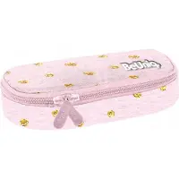 BeUniq Federmäppchen Rosa Gold Punkte für Mädchen