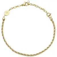 Brosway Elegant Women's Gold-Plated Steel Bracelet Essential Bnl056