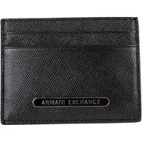 Armani Exchange Exchange Herren Brieftasche Schwarz 489102 : Größe - UNICA Größe: UNICA